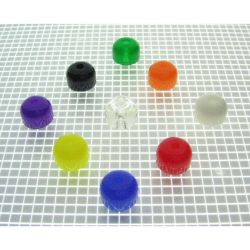 3/8" OD Super-Bands Transparent Mini Post Rubbers